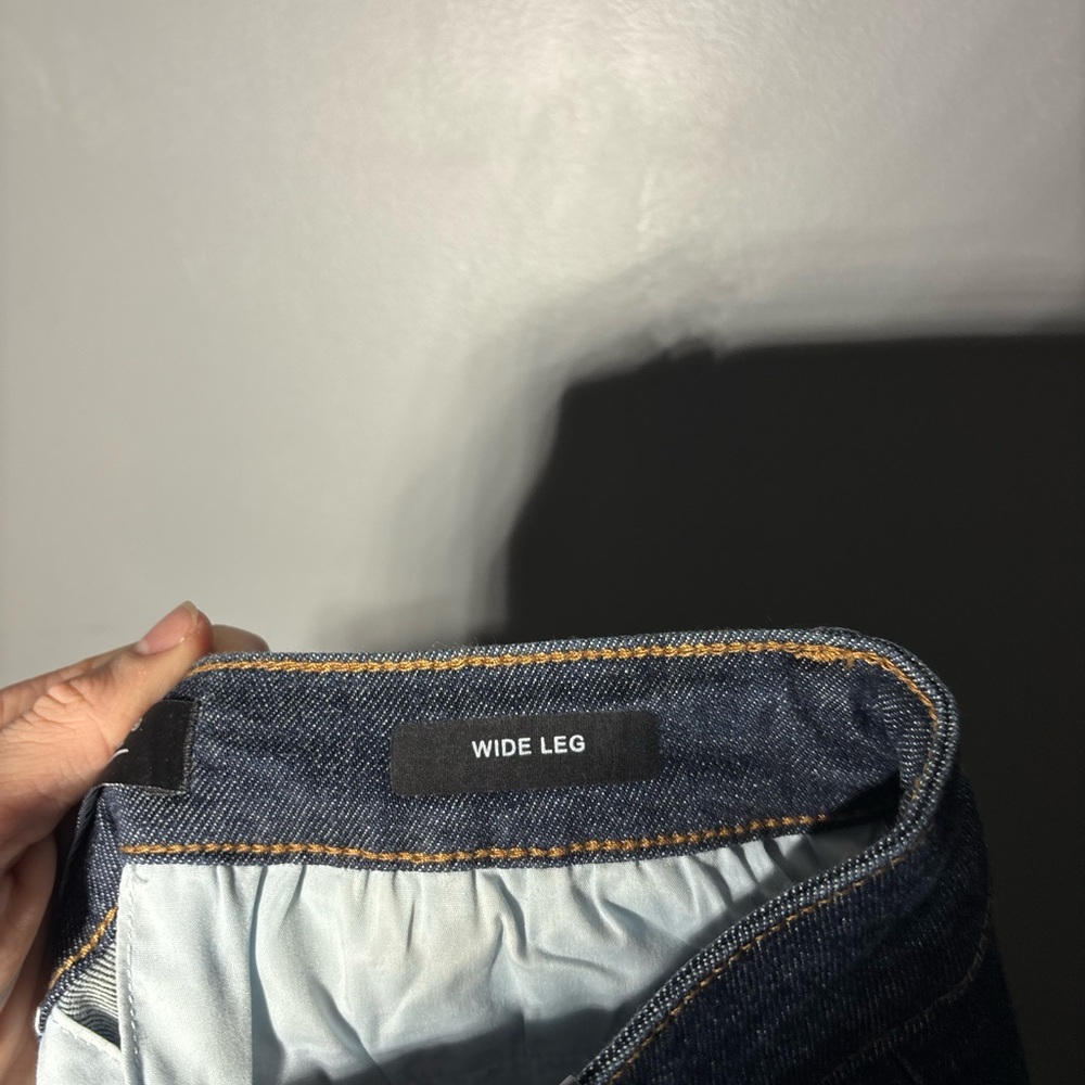 Judy Blue Neon Lights Tummy Control Top Tailored Crop Wide Leg Jeans Size 15/32 - Picture 6 of 6